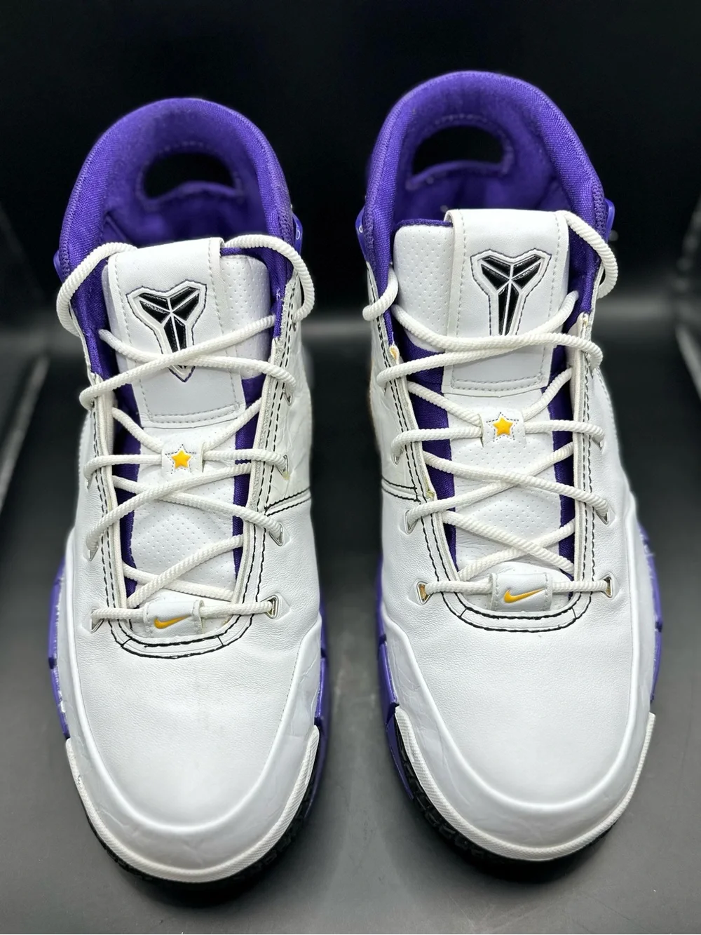 Nike Kobe 1 Proto White/Purple Men's Sz 13 (USED) (2018) AQ2728 105 No Box Lid